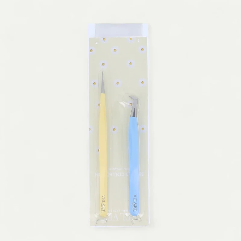 Duo de pinces spring pastel Volume russe