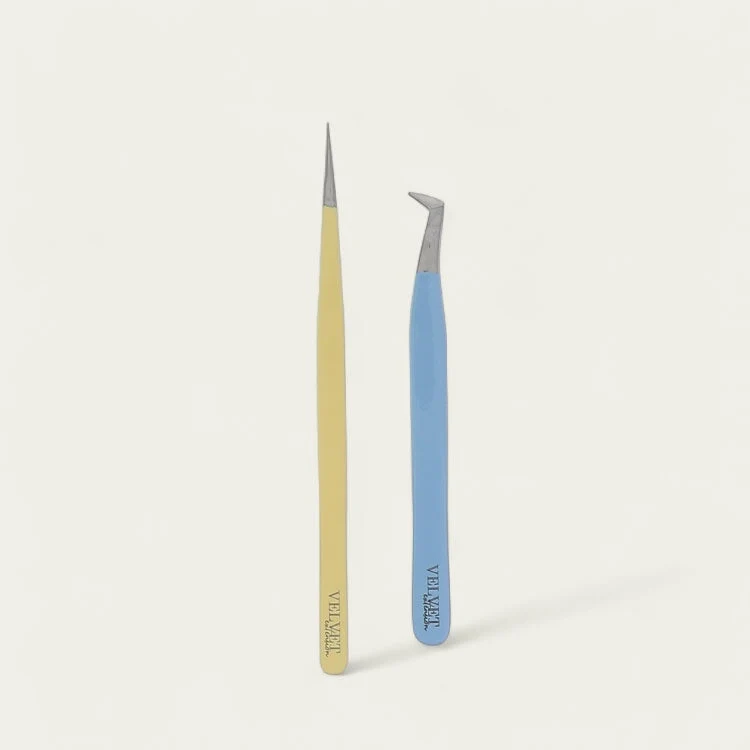 Duo de pinces spring pastel Volume russe