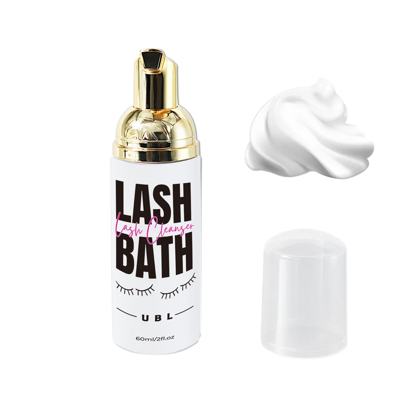Nettoyant pour extensions de cils 60ML - Shampoing pour cils sans huile pour extensions