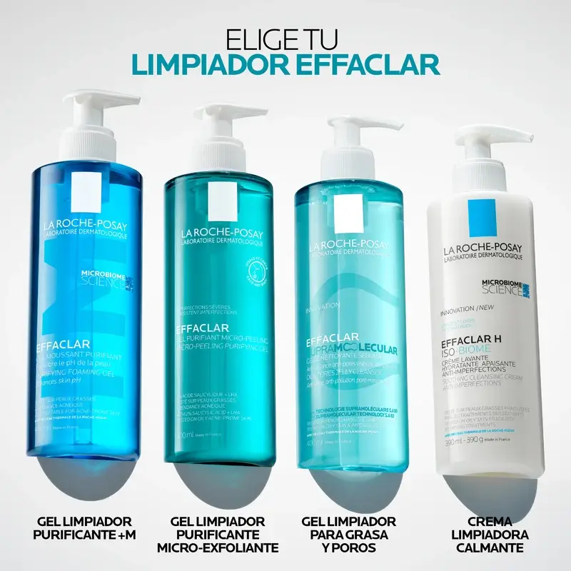 Gel nettoyant Effaclar Supramolecular de La Roche-Posay, 400 ml