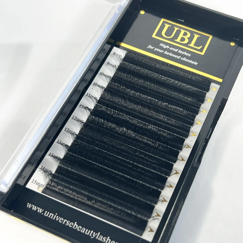 Extensions de cils en W 0.07 mm