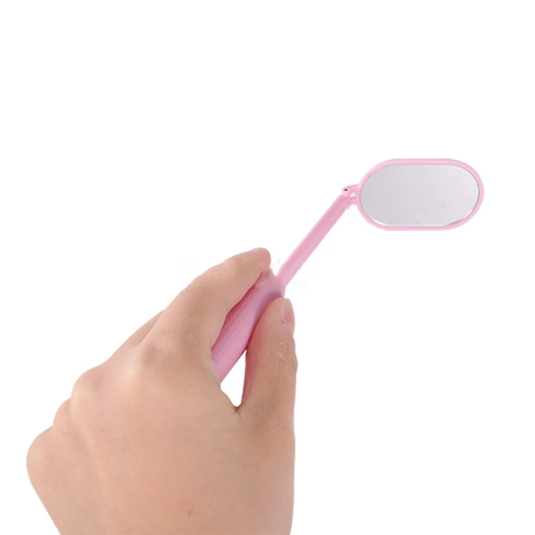 Grand miroir d'extension de cils pliable