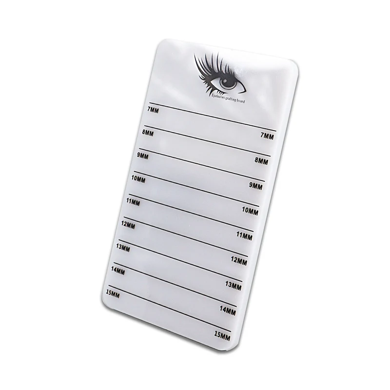 Palette de cils blancs pour extensions de cils