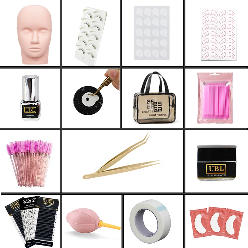 Kit de formation sur les extensions de cils