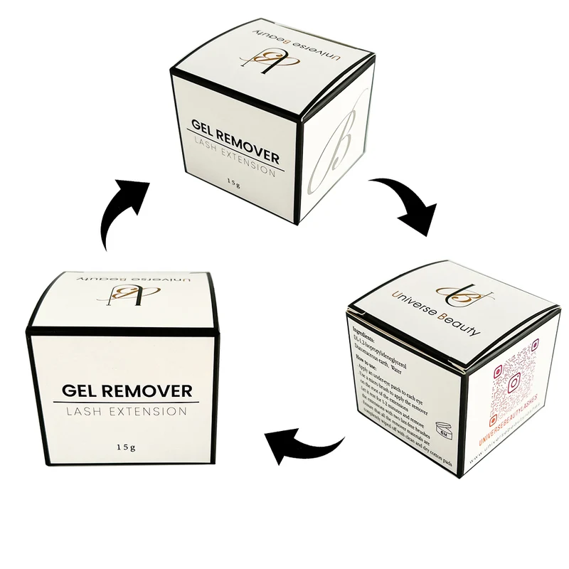 Dissolvant de colle Gel Lash pour extensions de cils 15 grammes
