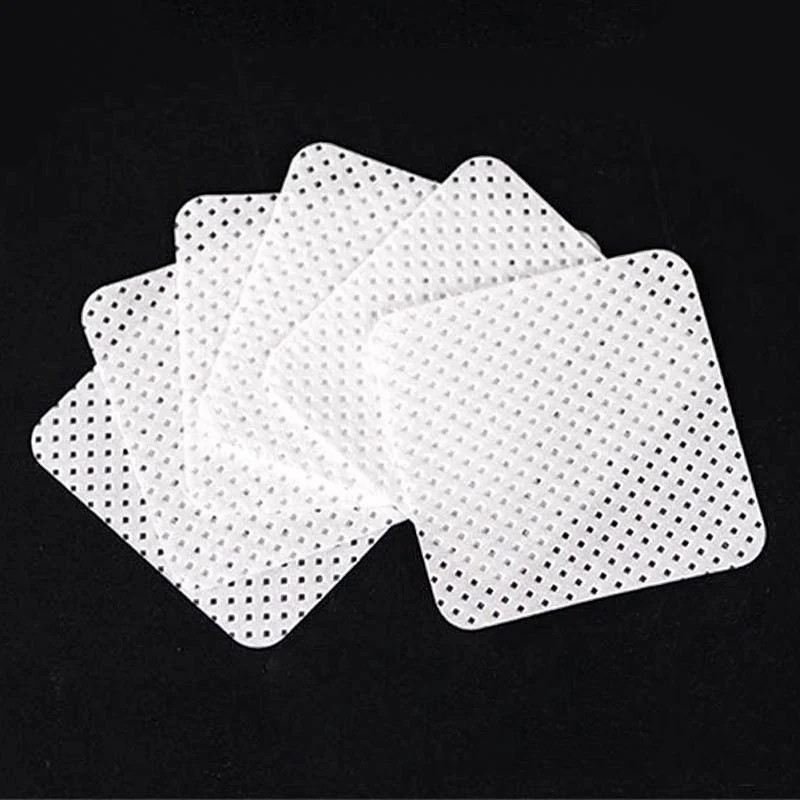 Lingettes non pelucheuses pour nettoyer les buses de colle et les pinces à colle pour extensions de cils
