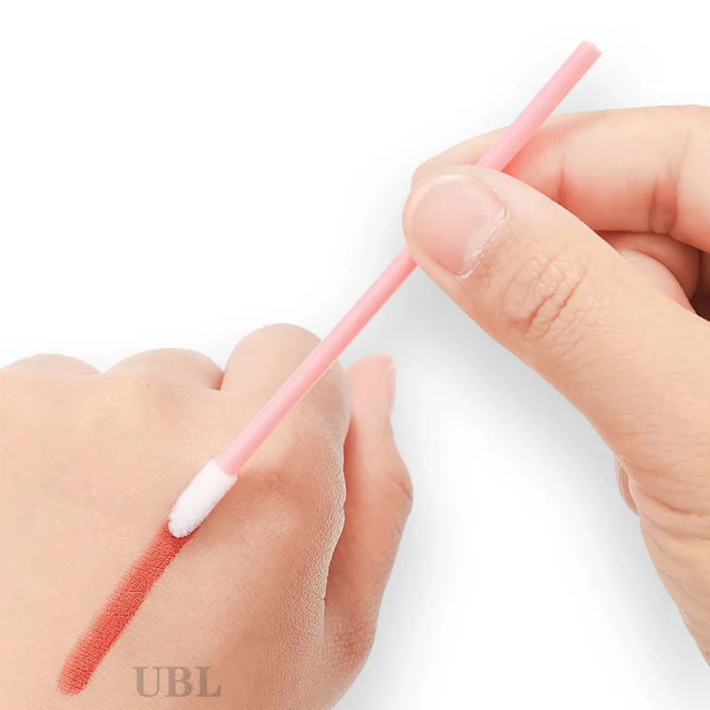 Pinceau à lèvres jetable non pelucheux | Pinceau et applicateur pour extensions de cils