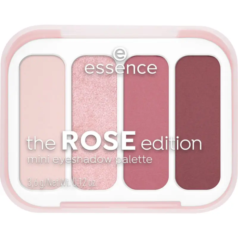 Mini-palette d'ombres à paupières Essence « The Rose Edition », 3,6 g