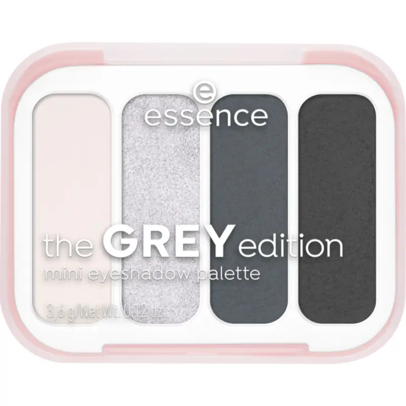 Mini-palette d'ombres à paupières Essence « The Grey Edition », 3,6 g