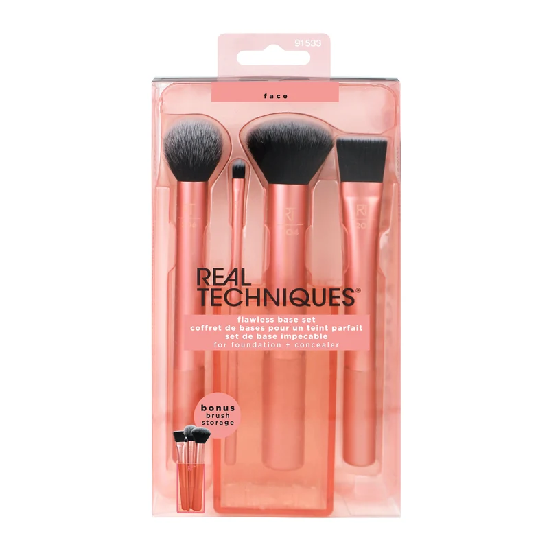 Real Techniques Flawless Base Makeup Brush Set
