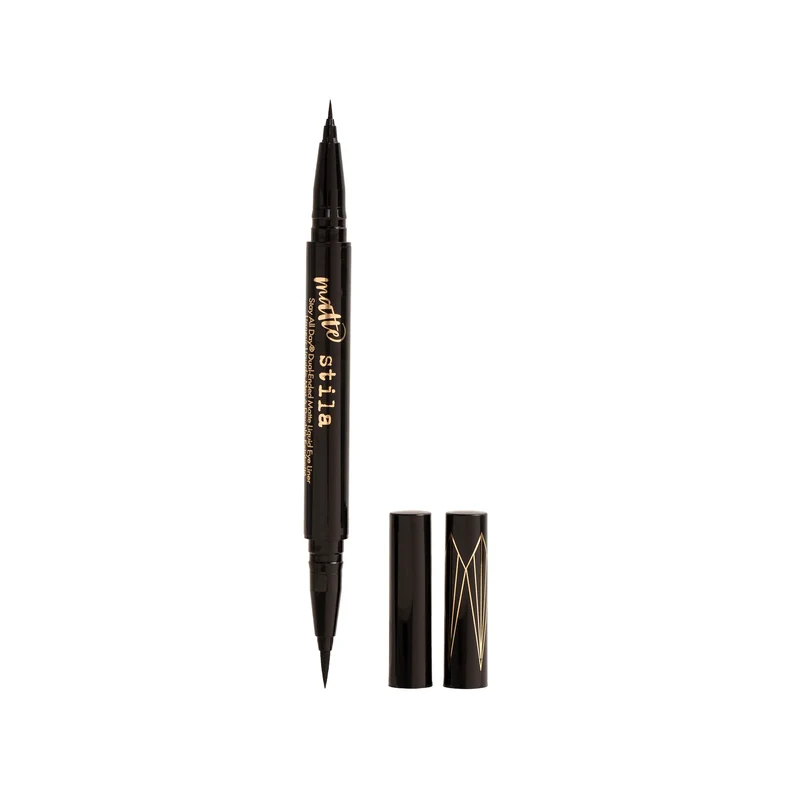 Stila Stay All Day® Dual-Ended MATTE Liquid Eye Liner Intense Black