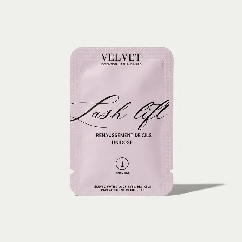 Lot de 10 unidoses rehaussement de cils – Lotion 1 ou Lotion 2