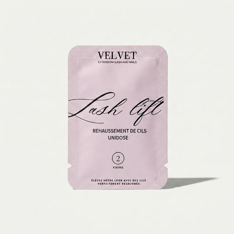 Lot de 10 unidoses rehaussement de cils – Lotion 1 ou Lotion 2