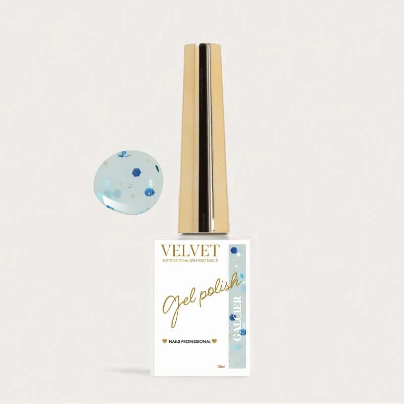 Vernis semi permanent - "Glacier" 15 ml