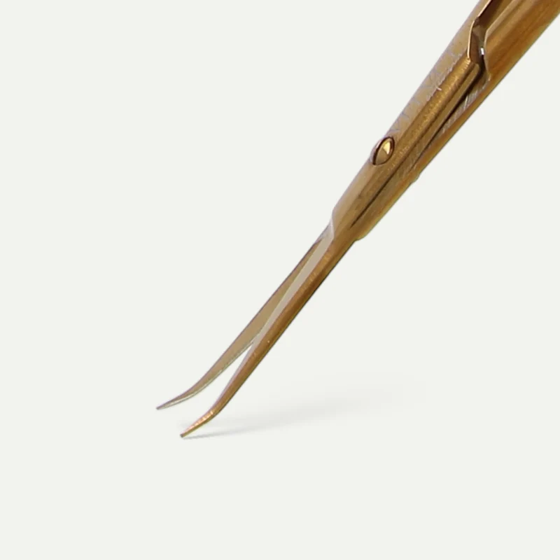 Ciseaux à Cuticules pour Manucure Russe pointe à crochet
