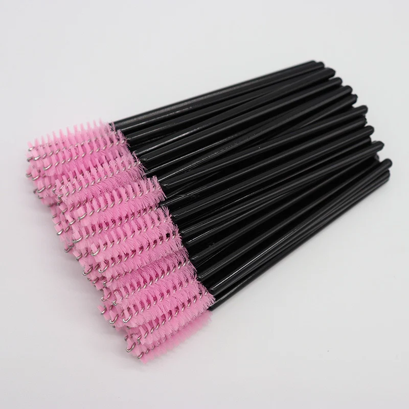 Brosse à cils jetable/Spoolies à cils 50 pièces/sac