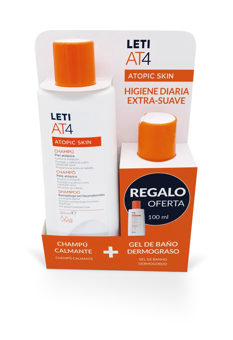 Letiat4 Hygiène : shampoing 250 ml + gel Midi 100 ml