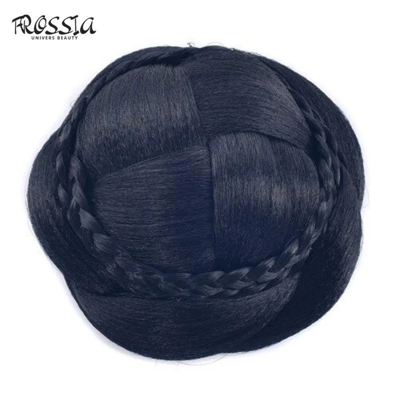 Postiche Chignon Natte Noir