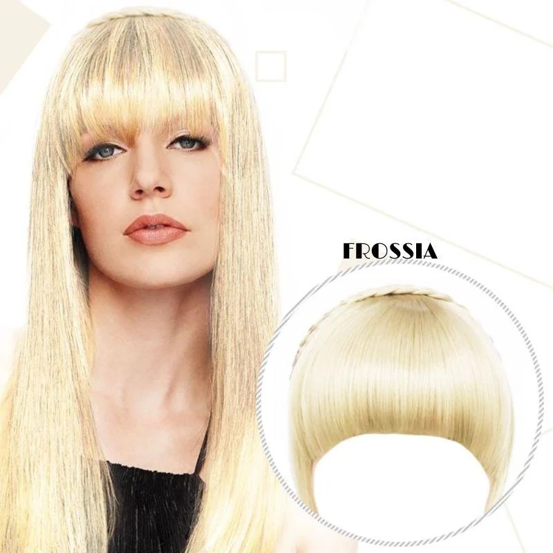 Fausse Frange Serre Tête Blonde