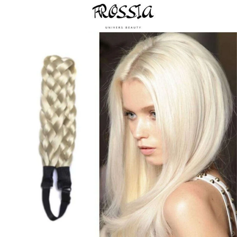 Bandeau Tresse Blond Polaire - Accessoire Cheveux Tendance