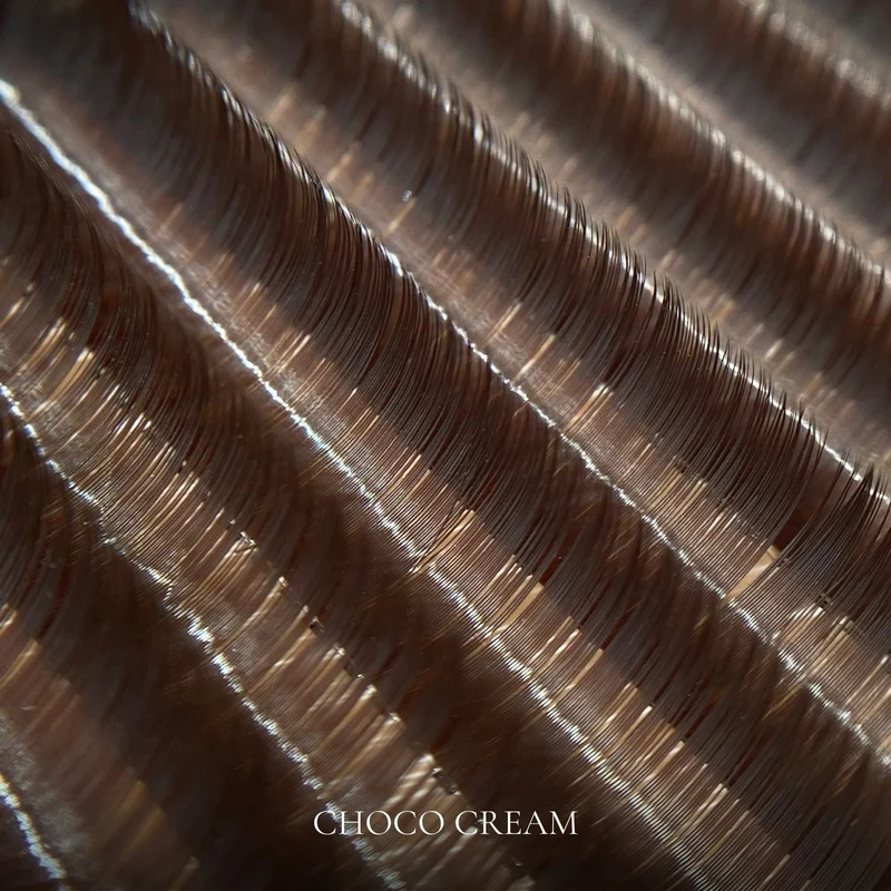 Vanilla Sky – Choco Cream – Extensions de cils brun clair en soie