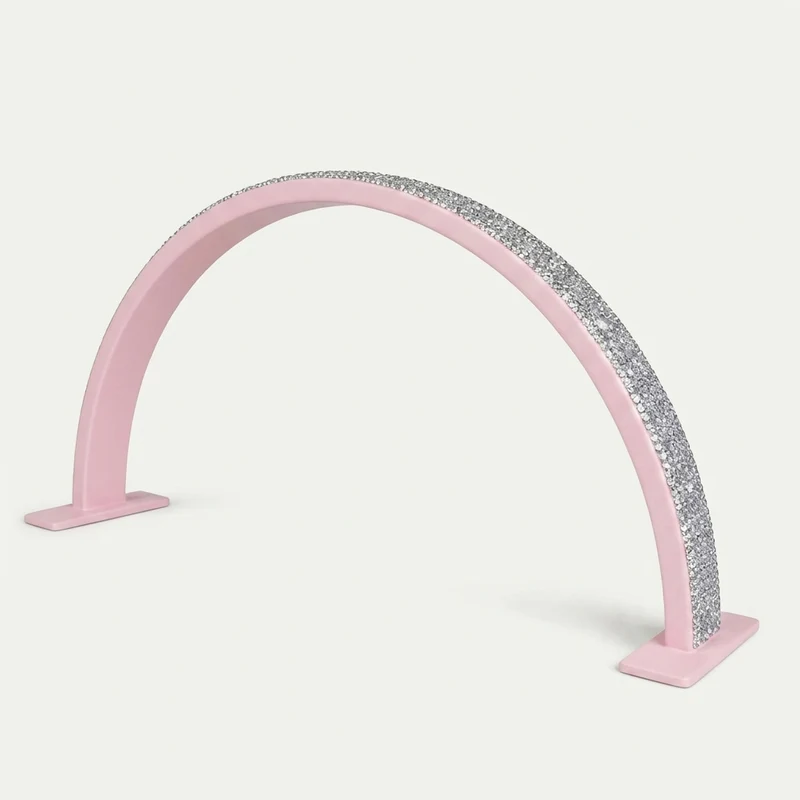 LAMPE DE TABLE "BABY PINK GLITTER"