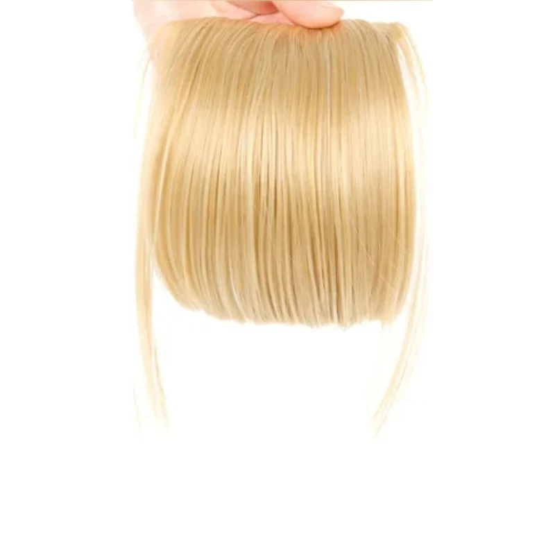 Fausse Frange Blonde Dorée