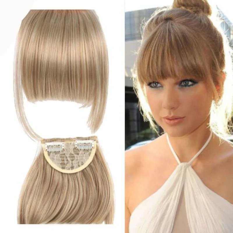 Fausse Frange Blonde Naturelle