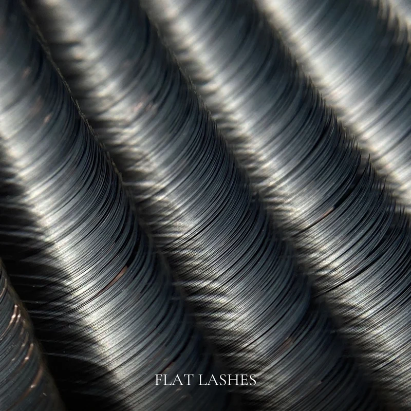 Flat Lashes – Extensions de cils cil à cil – Boîte taille unique