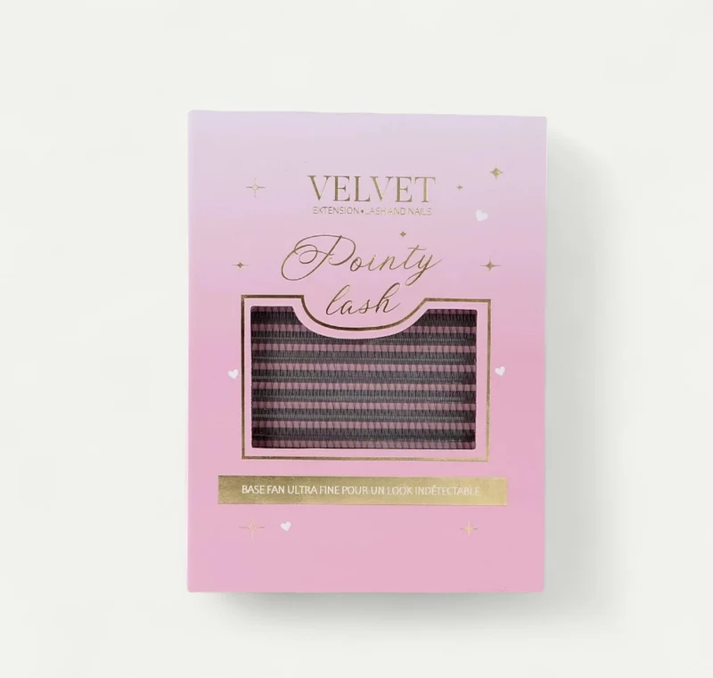 Pointy Lash 3D MIX – Bouquets Prémades Volume Russe Effet Fait Main (Base Ultra Fine)