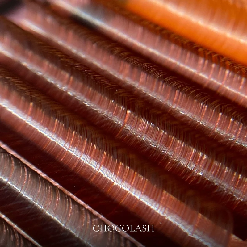 Chocolash – Extensions de cils marron chocolat (3 nuances)