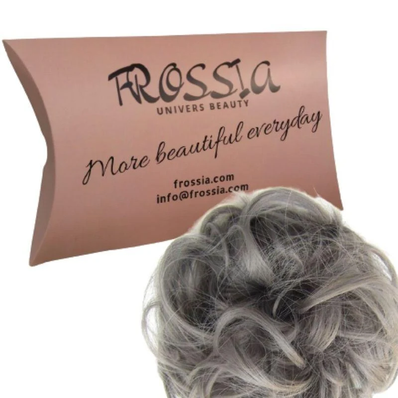 Postiche Chignon Cheveux Gris