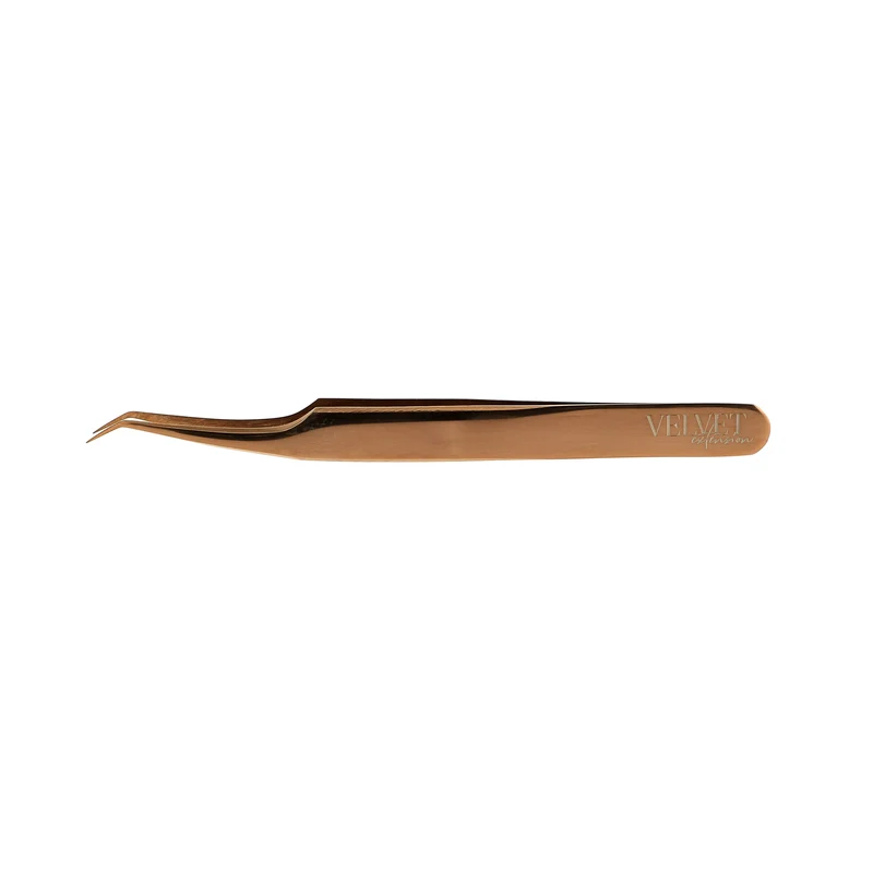 Pince semi courbée rose gold