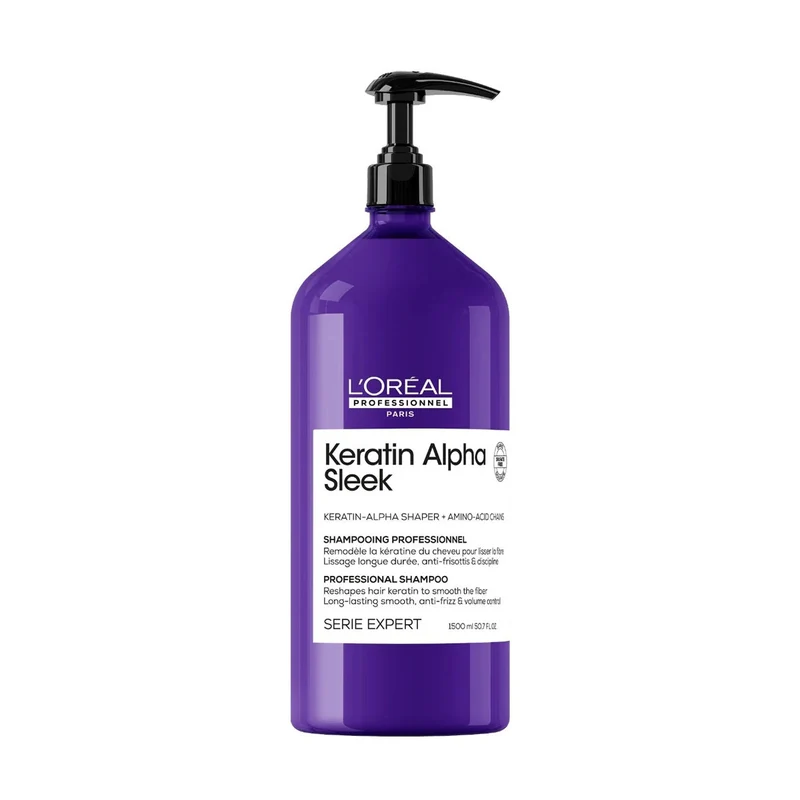 Shampoing Disciplinant Keratin Alpha Sleek Série Expert