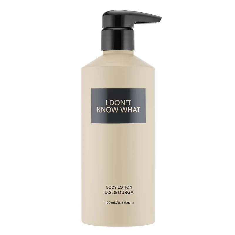 In Don't Know What Body Lotion