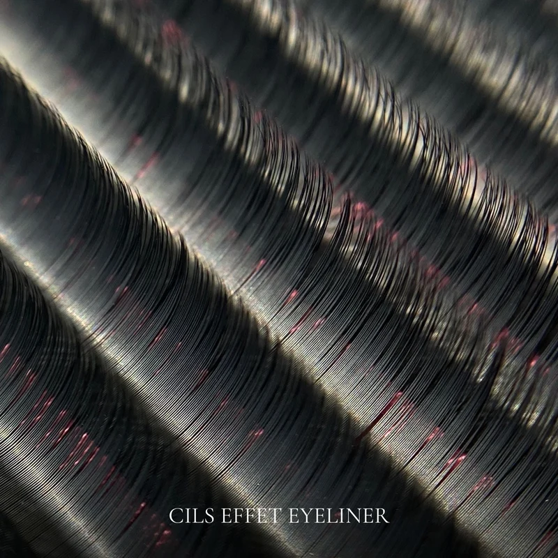 Cils Effet Eyeliner MIX – Courbures L, LC & M