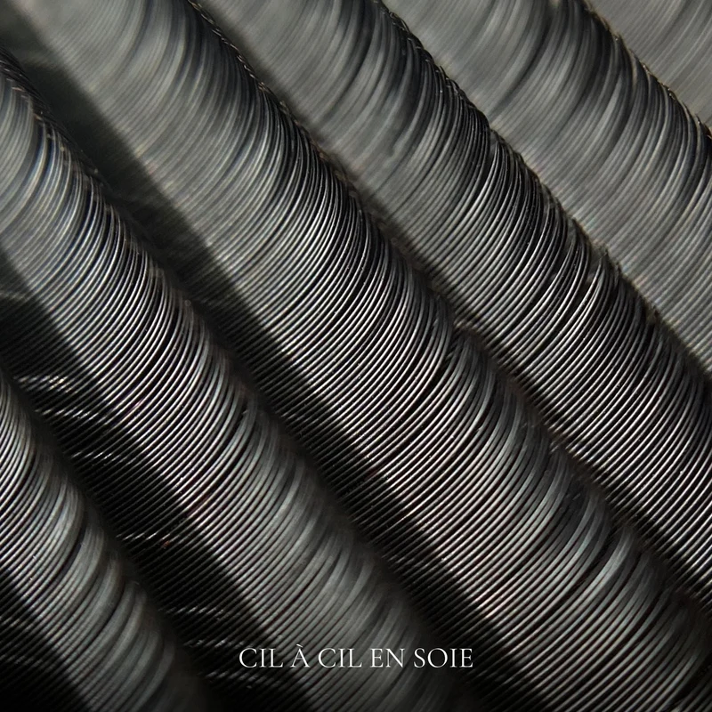 Extensions de cils en soie – Cil à cil – Boîte taille unique
