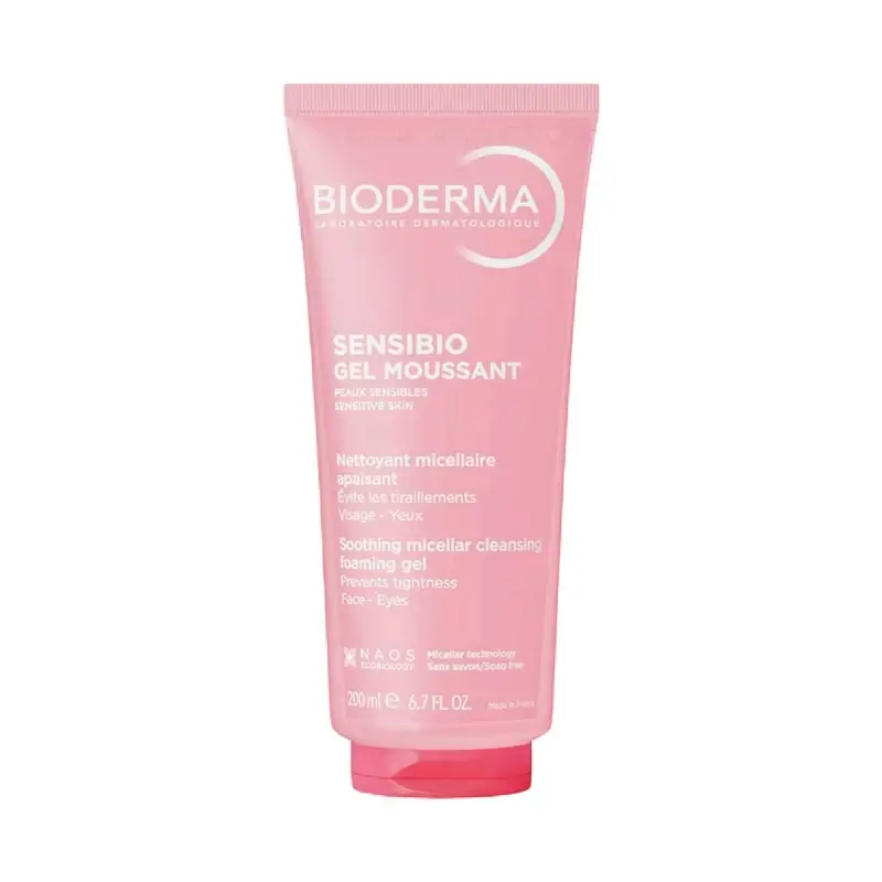 Bioderma Sensibio Gel micellaire nettoyant, 200 ml
