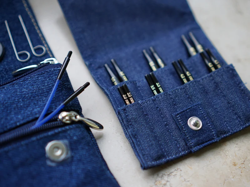 knit pro denim (indigo) ultra court