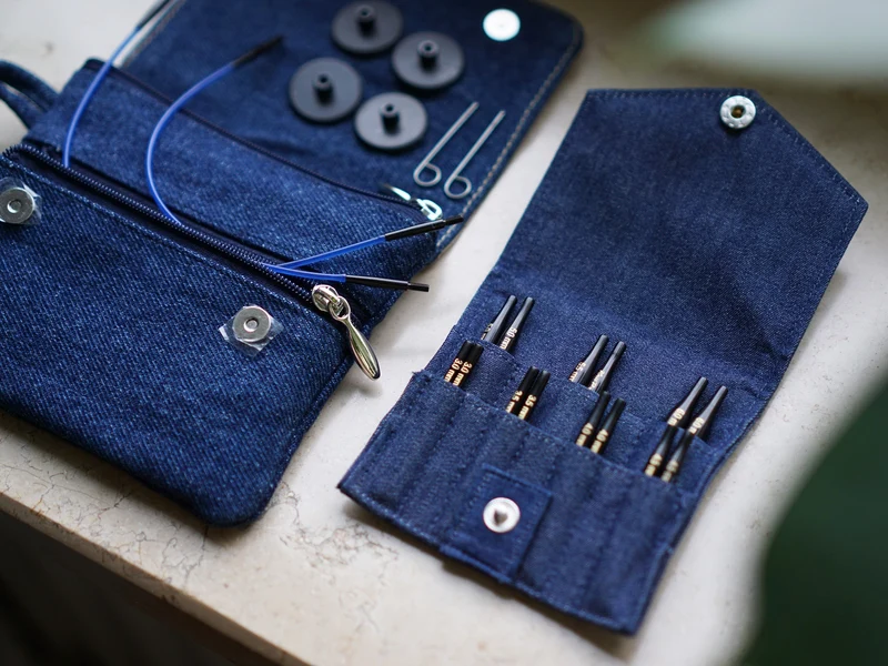 knit pro denim (indigo) ultra court