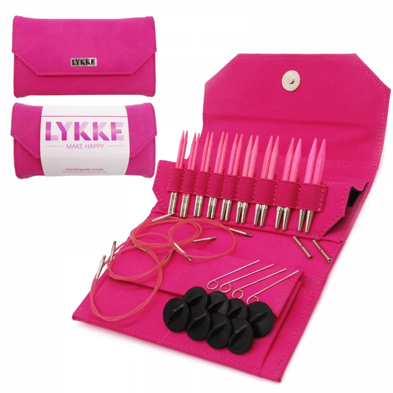 lykke ensemble 9 cm (3,5") blush, magenta, cramoisi