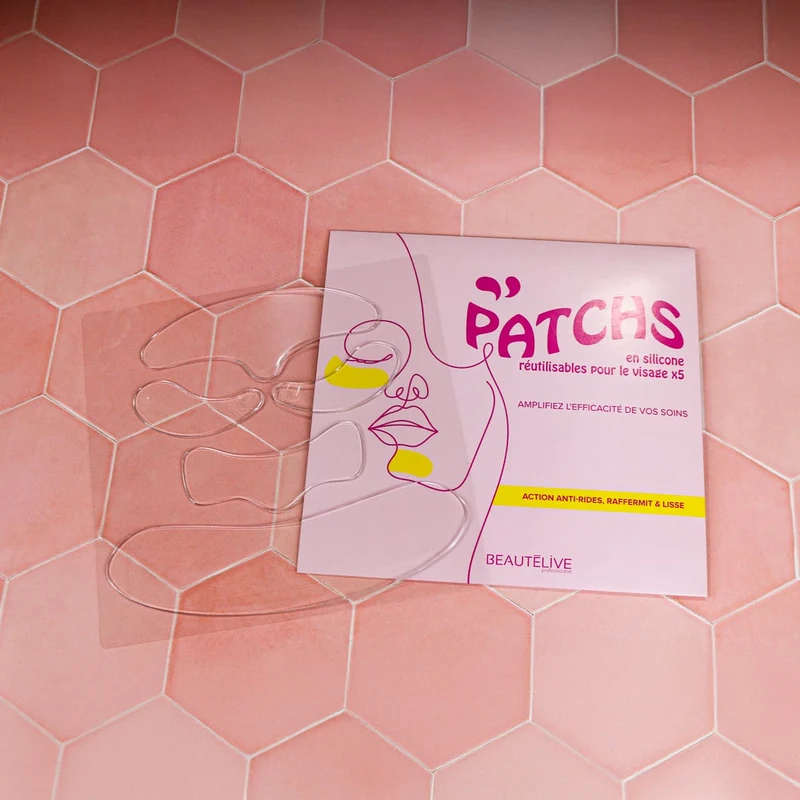 Patchs Visage Réutilisables en Silicone