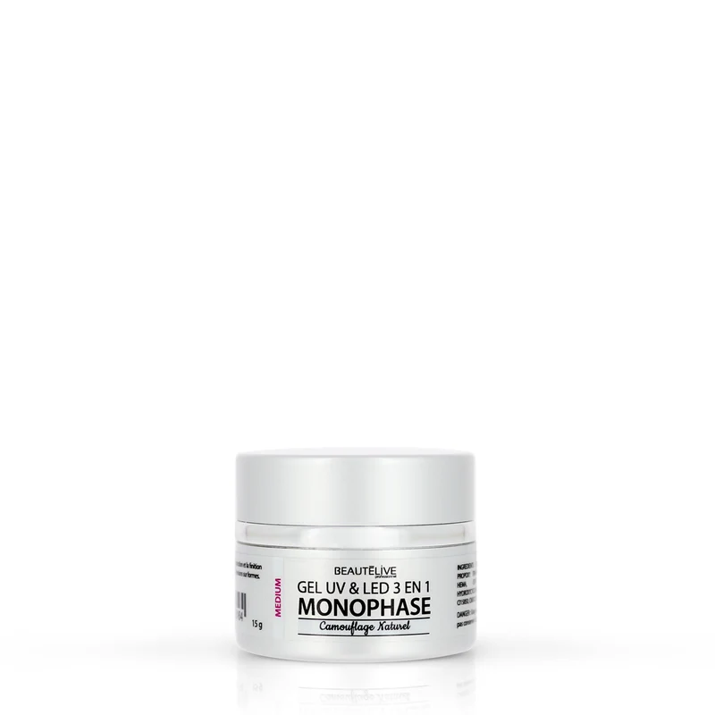 Gel de Camouflage 3-en-1 UV-LED Medium