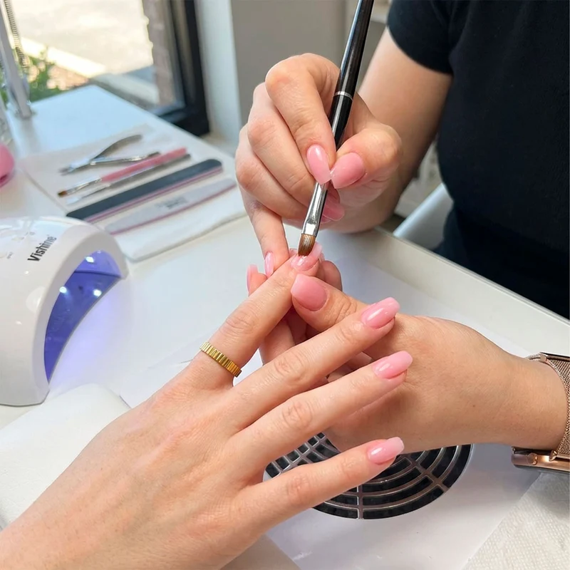 Gel UV & LED 3en1 Transparent rose Medium