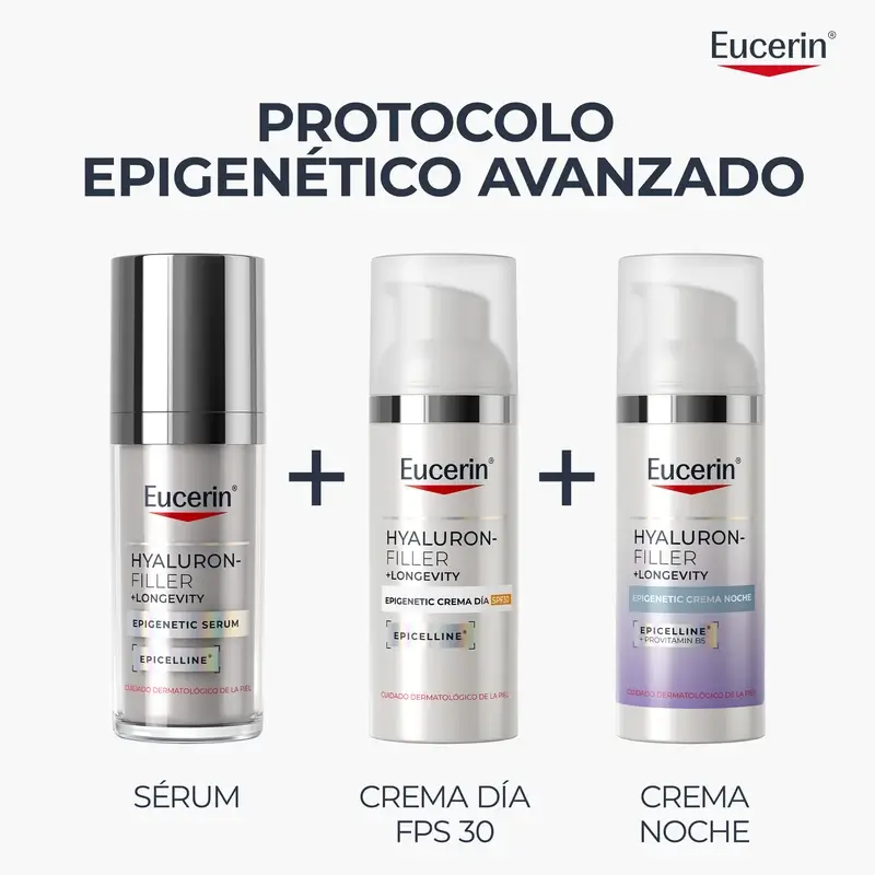 Eucerin Hyaluron-Filler + Longevity Epigenetic Crème de jour SPF 30, 50 ml