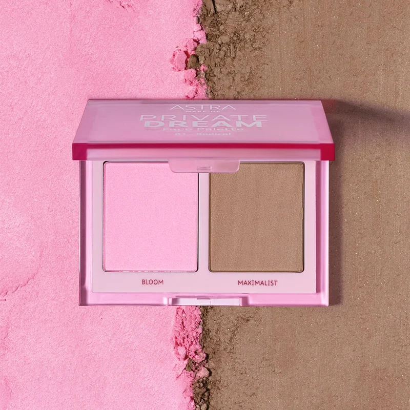 Palette Visage Blush + Bronzer Private Dream