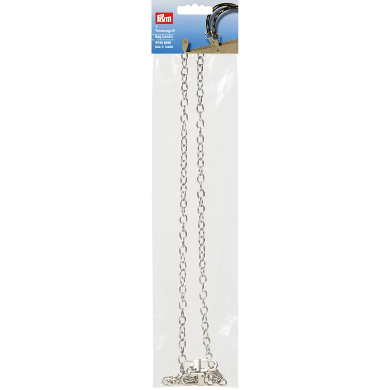 boucle de poignée de sac prym viktoria, silver