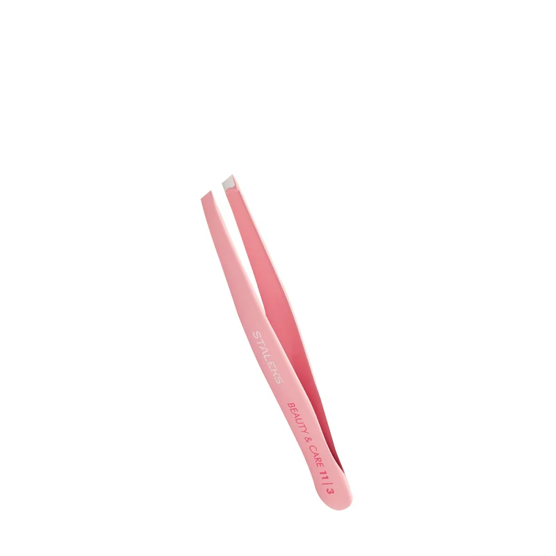 Pince à Epiler Rose Mors Biais Larges BEAUTY&CARE 11 Type 3
