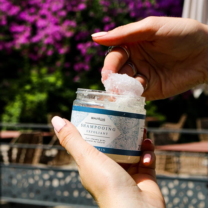 Shampoing Exfoliant Sel Marin
