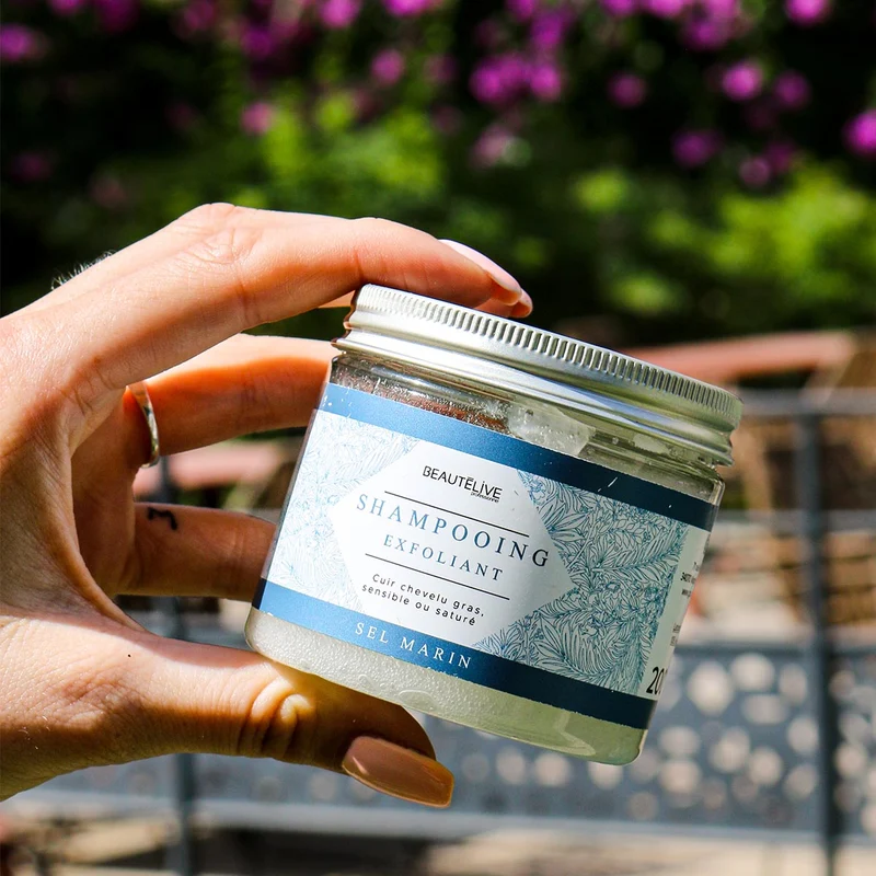 Shampoing Exfoliant Sel Marin